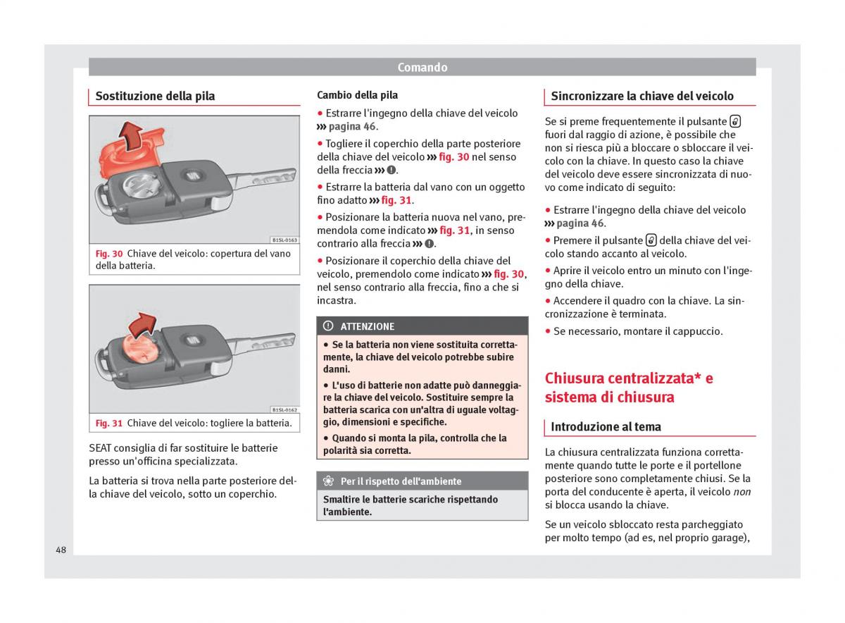 Seat Mii manuale del proprietario / page 50