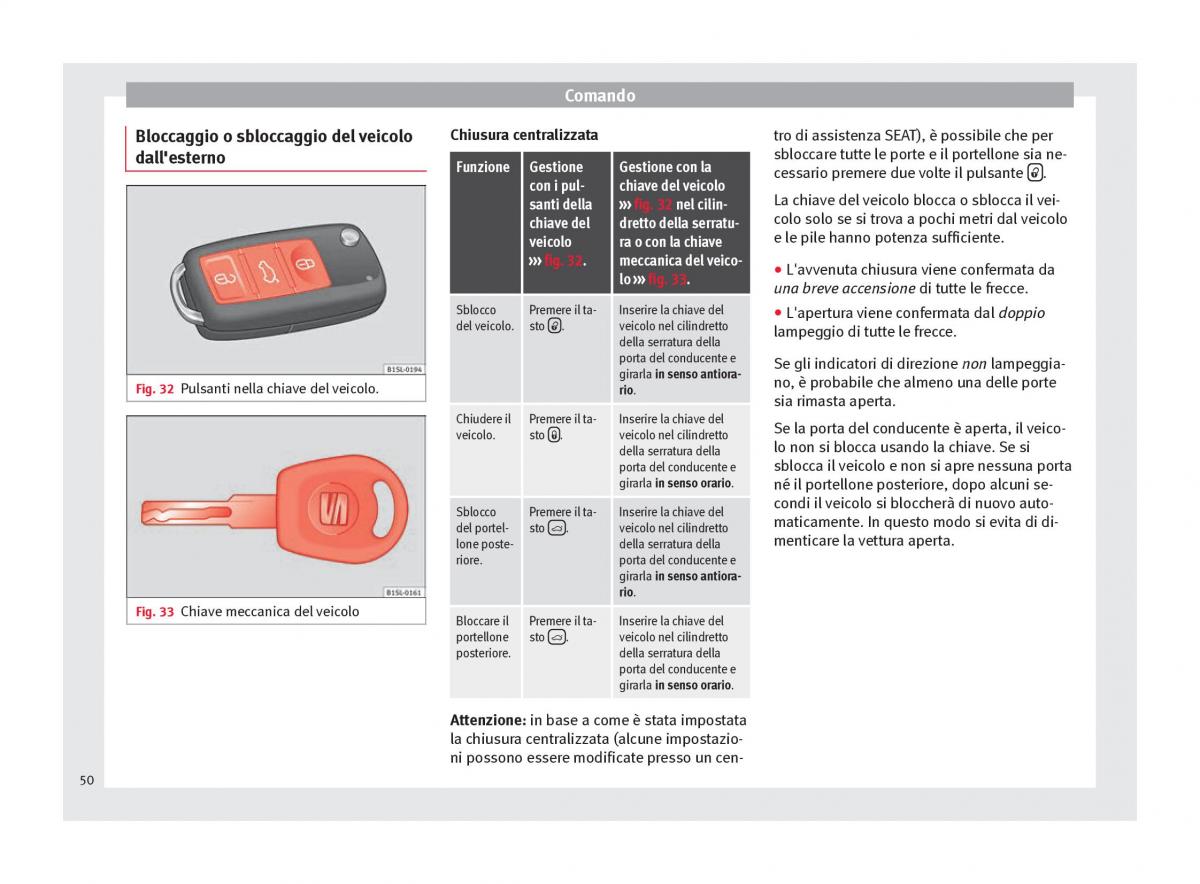 Seat Mii manuale del proprietario / page 52