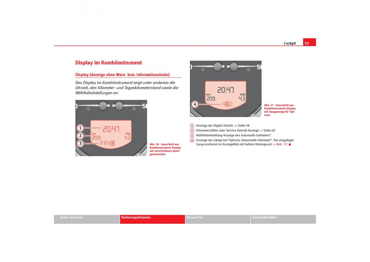 Seat Toledo III 3 Handbuch / page 61