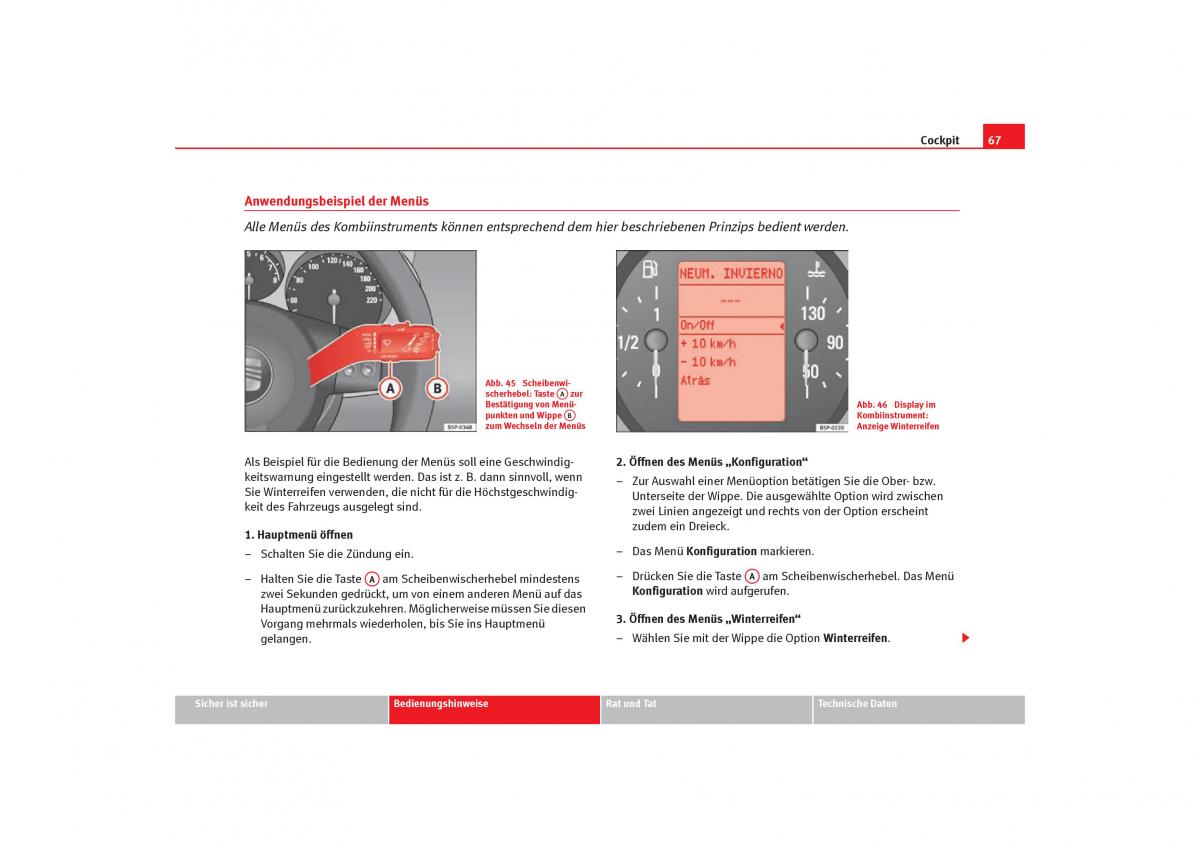 Seat Toledo III 3 Handbuch / page 69