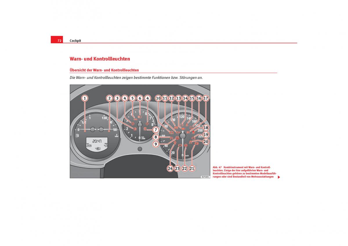 Seat Toledo III 3 Handbuch / page 74