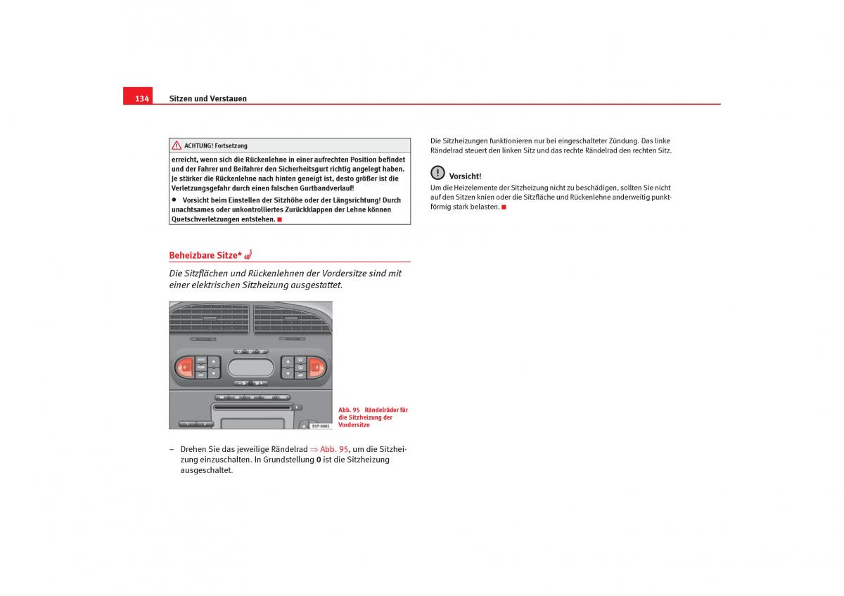 Seat Toledo III 3 Handbuch / page 136