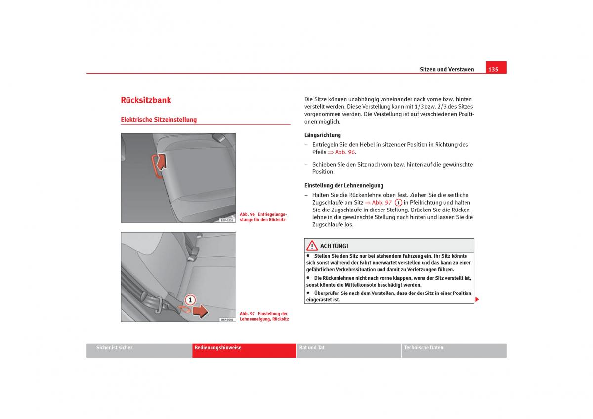 Seat Toledo III 3 Handbuch / page 137