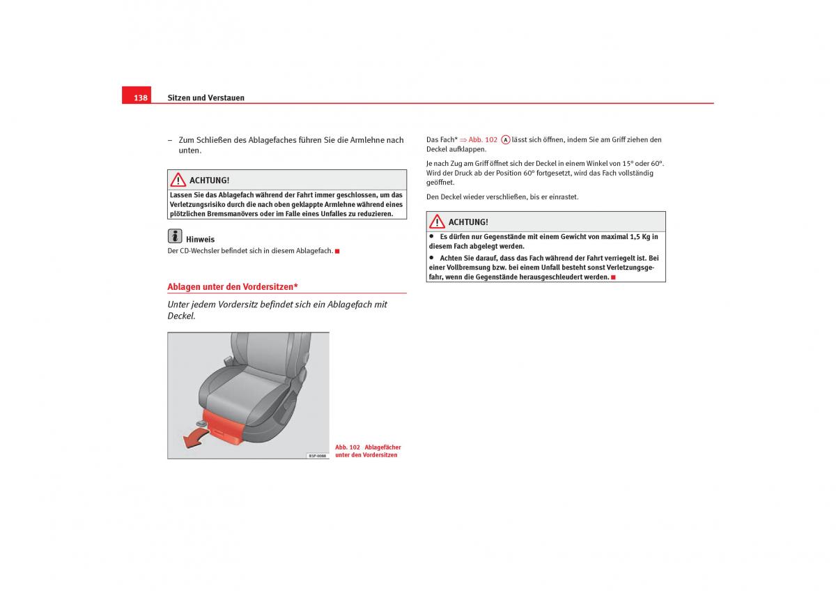 Seat Toledo III 3 Handbuch / page 140