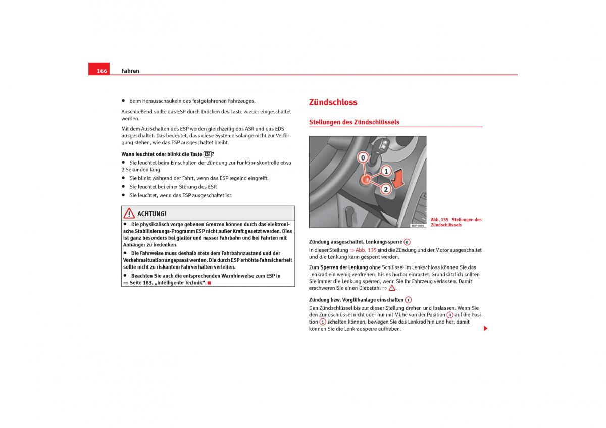 Seat Toledo III 3 Handbuch / page 168