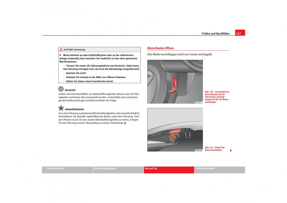 Seat Toledo III 3 Handbuch / page 219