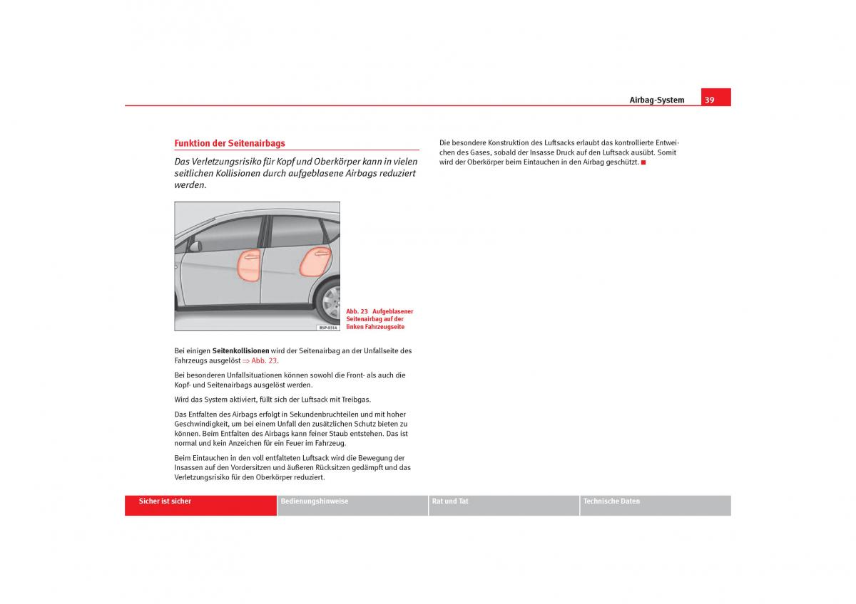 Seat Toledo III 3 Handbuch / page 41