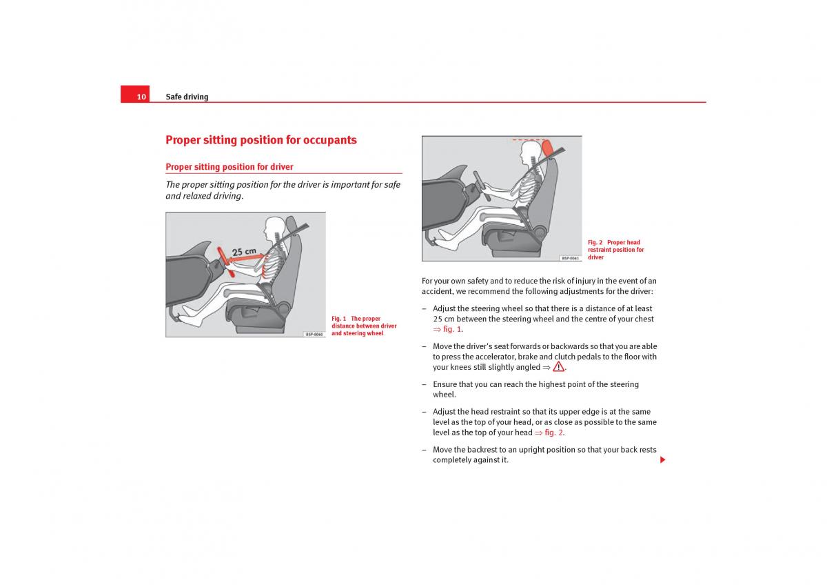 Seat Toledo III 3 owners manual / page 12