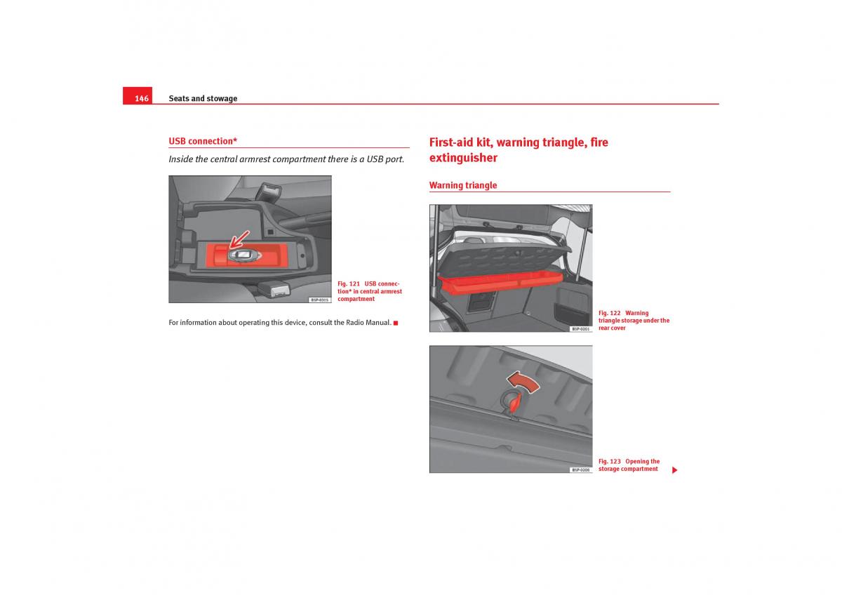 Seat Toledo III 3 owners manual / page 148