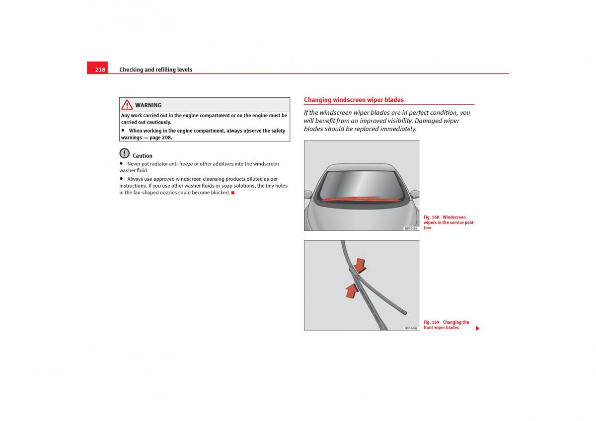 Seat Toledo III 3 owners manual / page 220