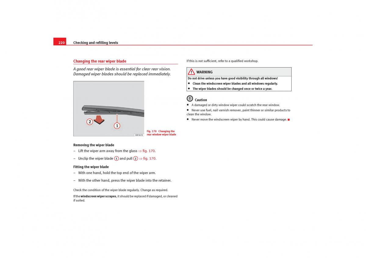 Seat Toledo III 3 owners manual / page 222