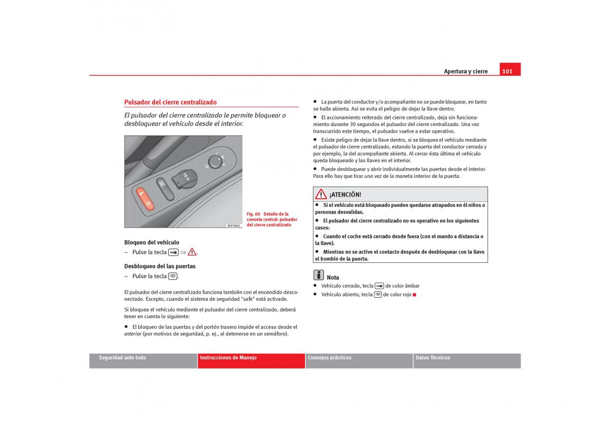 Seat Toledo III 3 manual del propietario / page 103