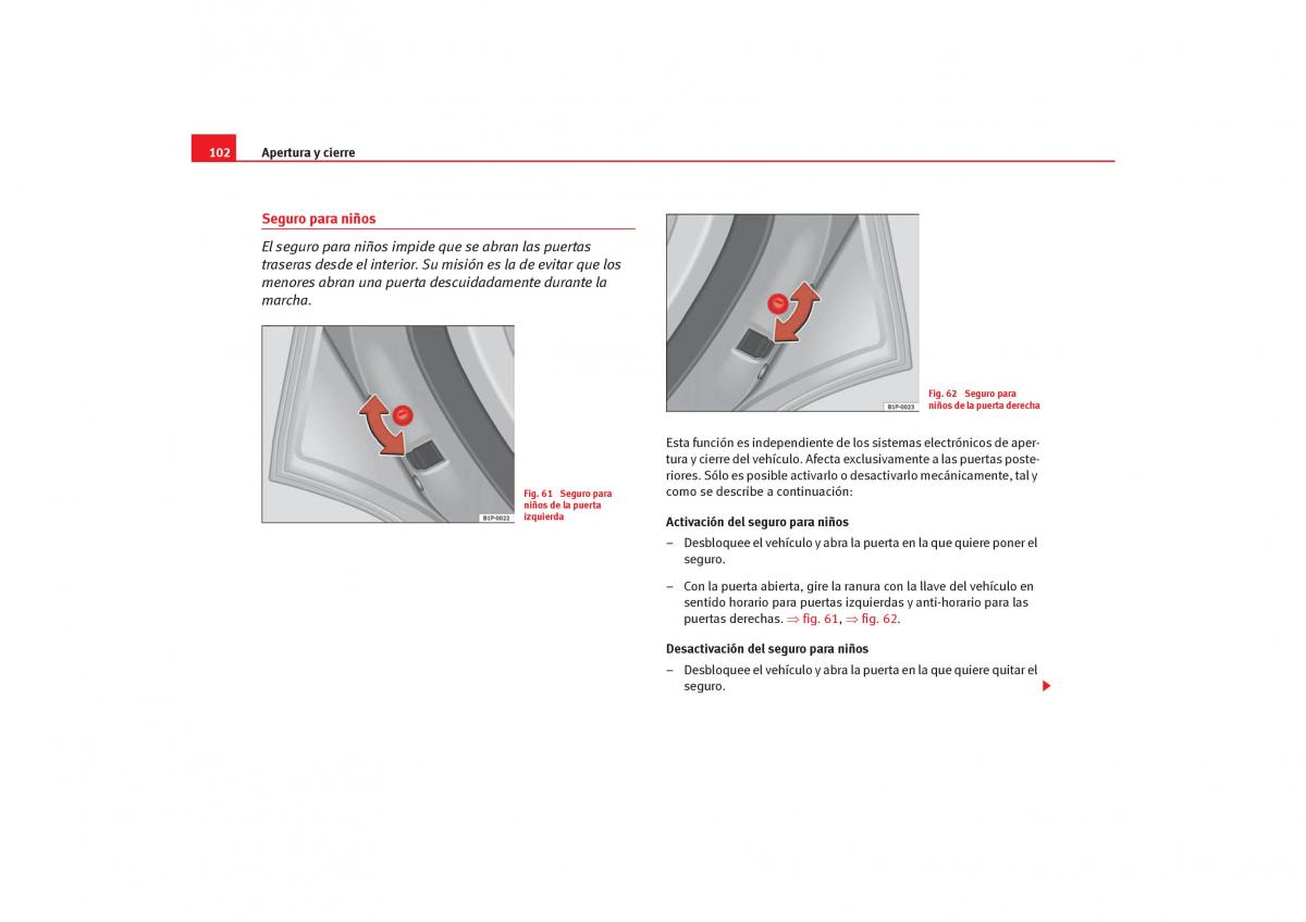 Seat Toledo III 3 manual del propietario / page 104