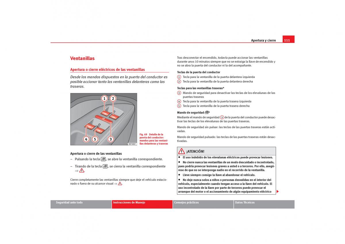 Seat Toledo III 3 manual del propietario / page 113