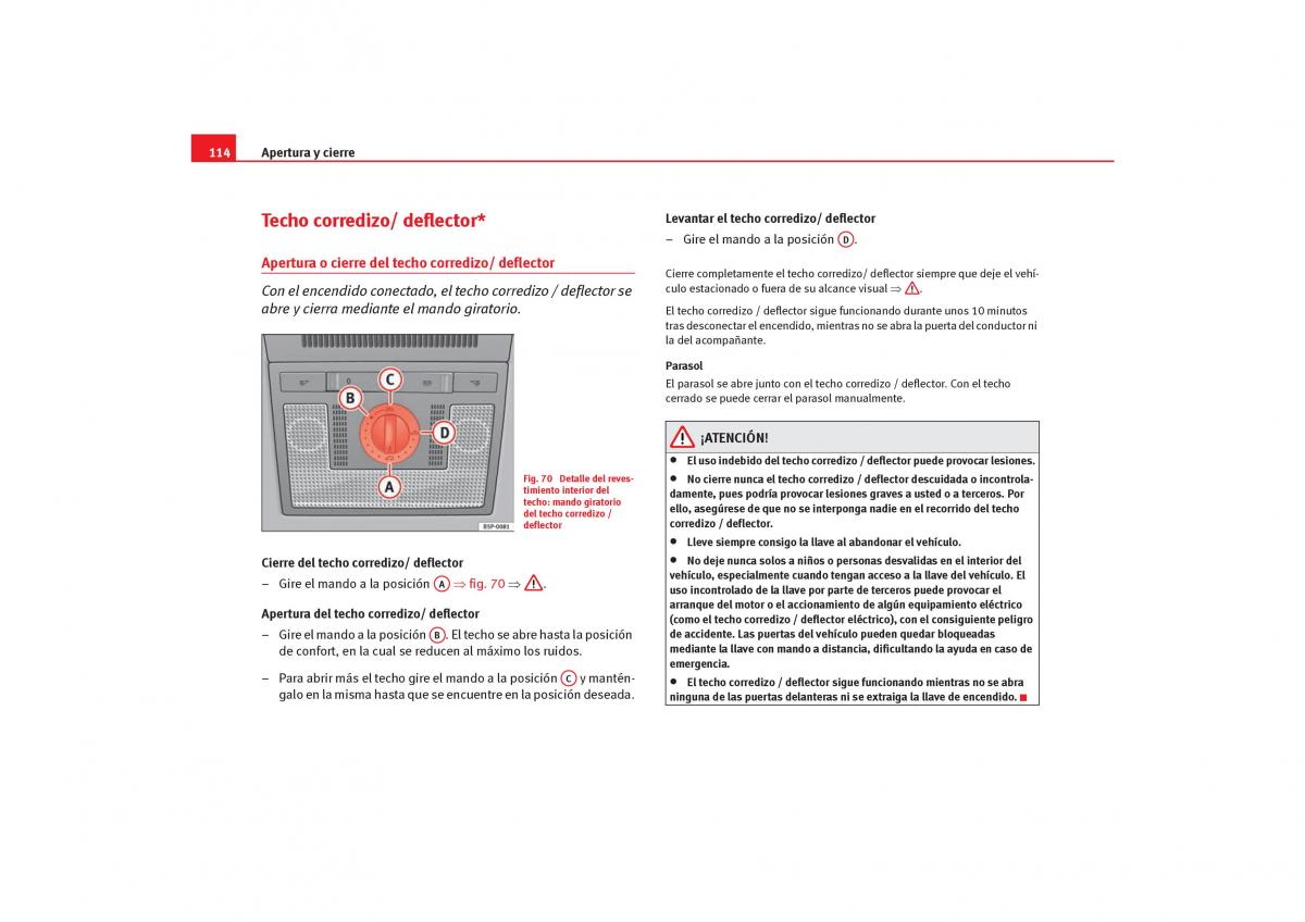 Seat Toledo III 3 manual del propietario / page 116