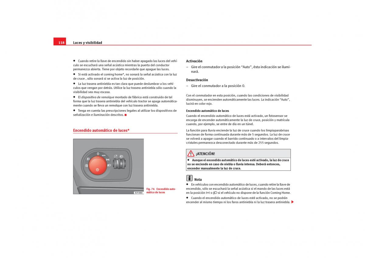 Seat Toledo III 3 manual del propietario / page 120