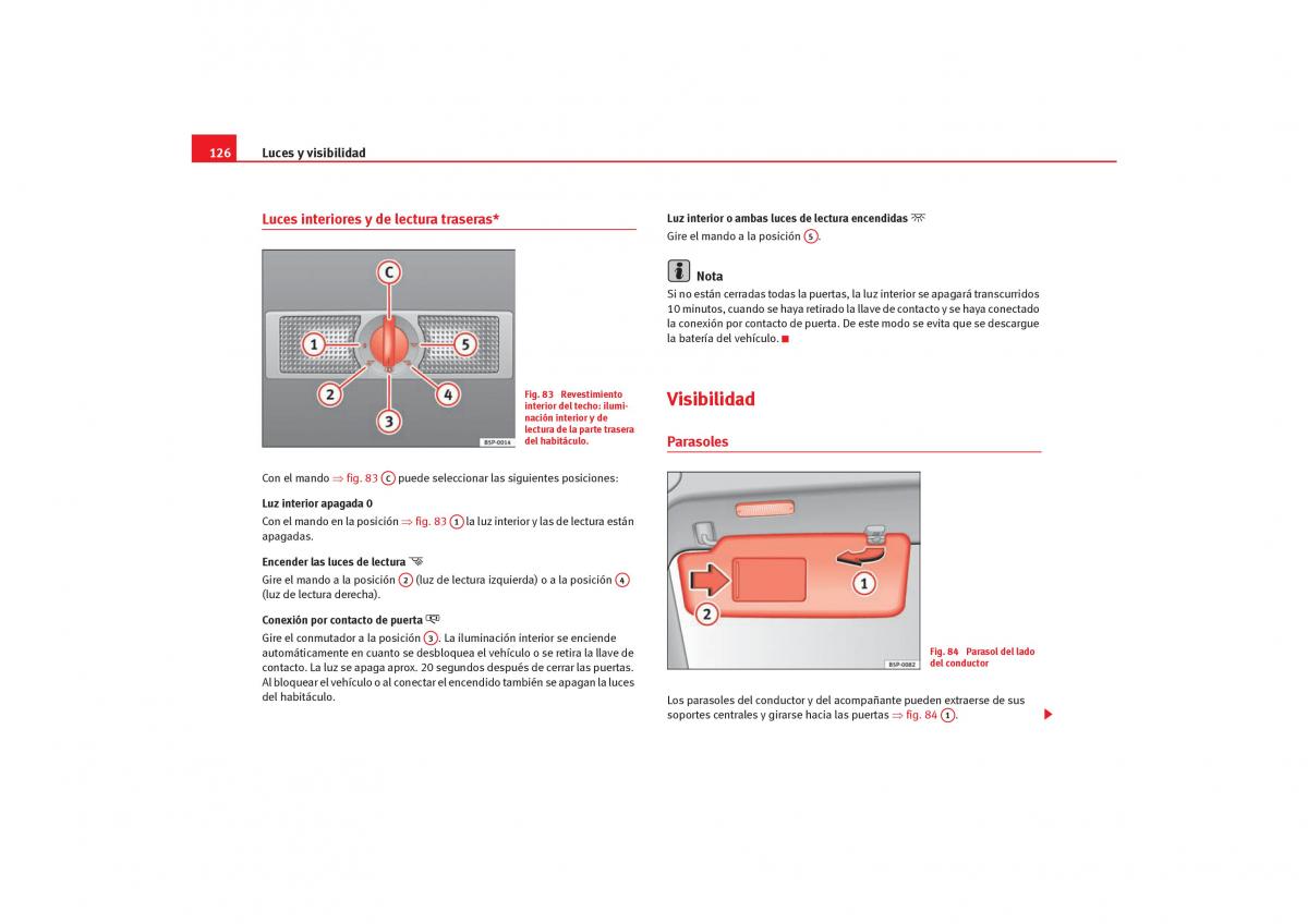 Seat Toledo III 3 manual del propietario / page 128