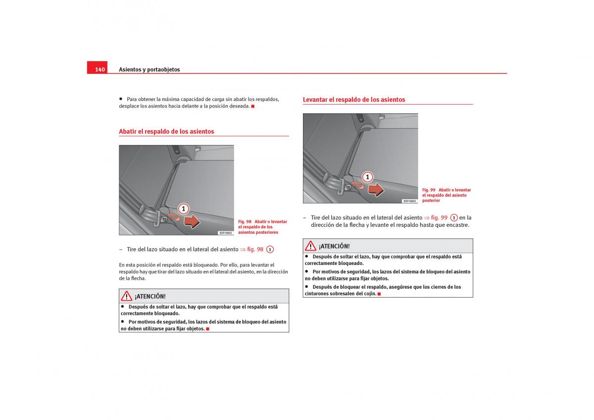 Seat Toledo III 3 manual del propietario / page 142