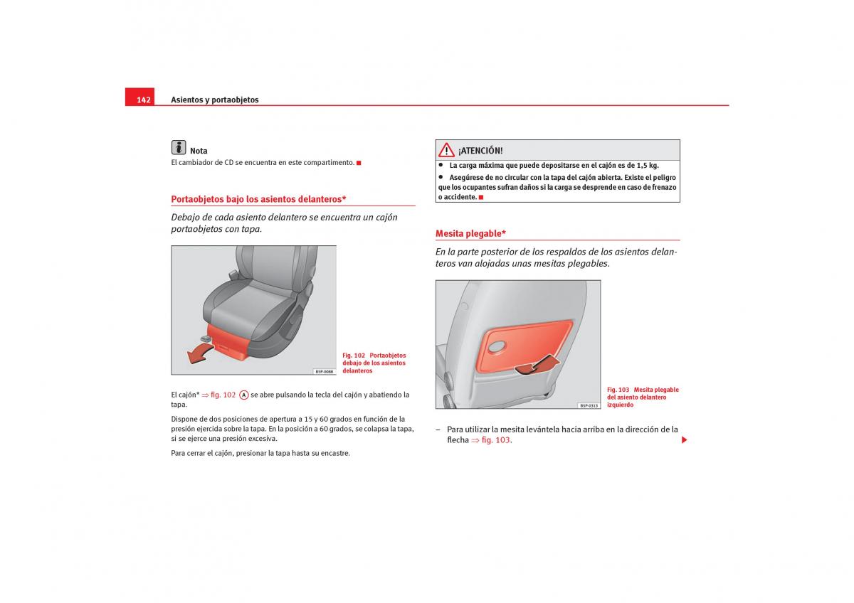 Seat Toledo III 3 manual del propietario / page 144