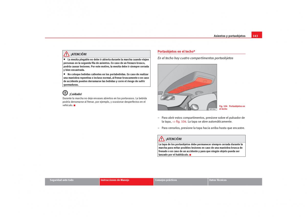 Seat Toledo III 3 manual del propietario / page 145