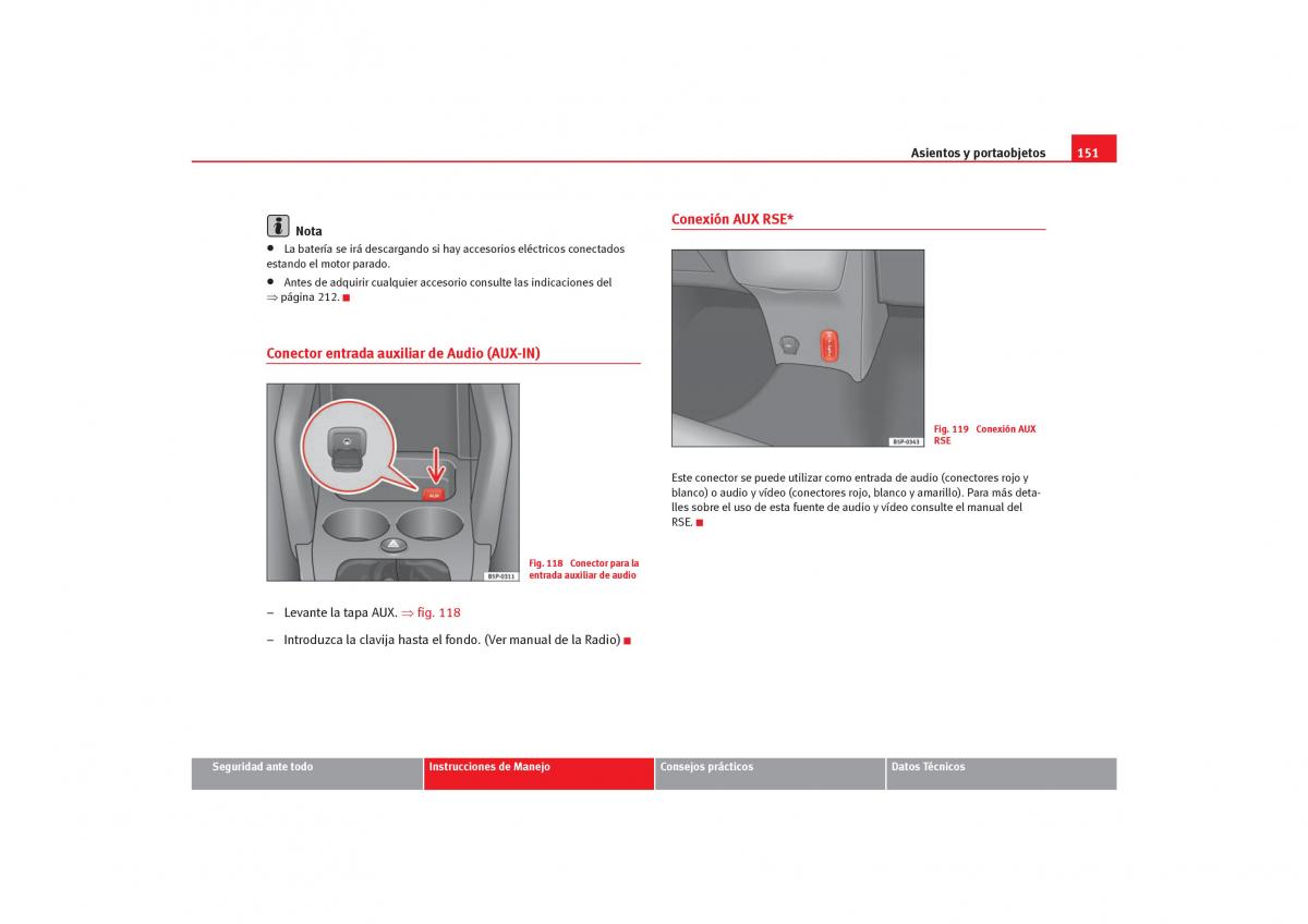 Seat Toledo III 3 manual del propietario / page 153