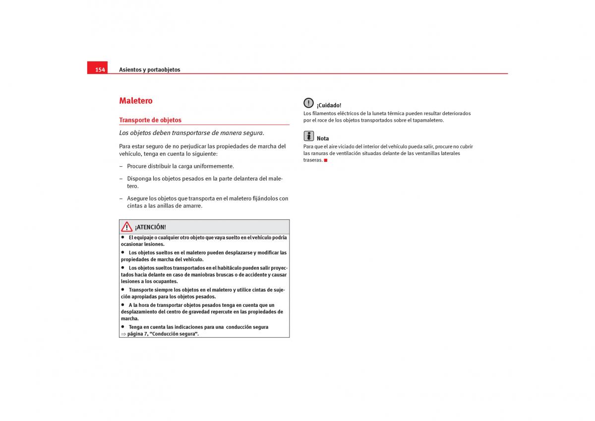 Seat Toledo III 3 manual del propietario / page 156