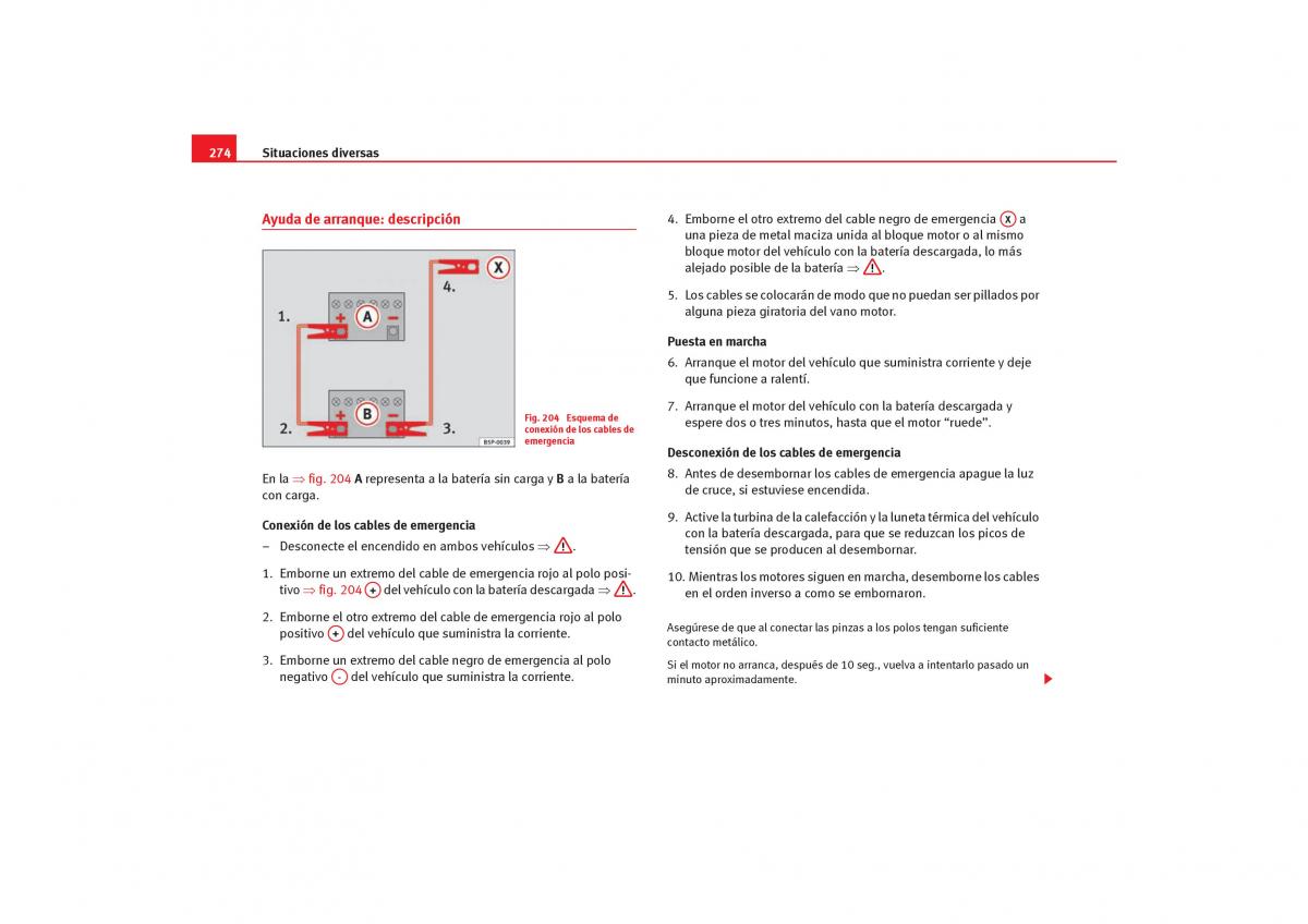 Seat Toledo III 3 manual del propietario / page 276