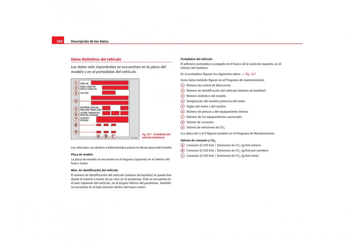 Seat Toledo III 3 manual del propietario / page 282