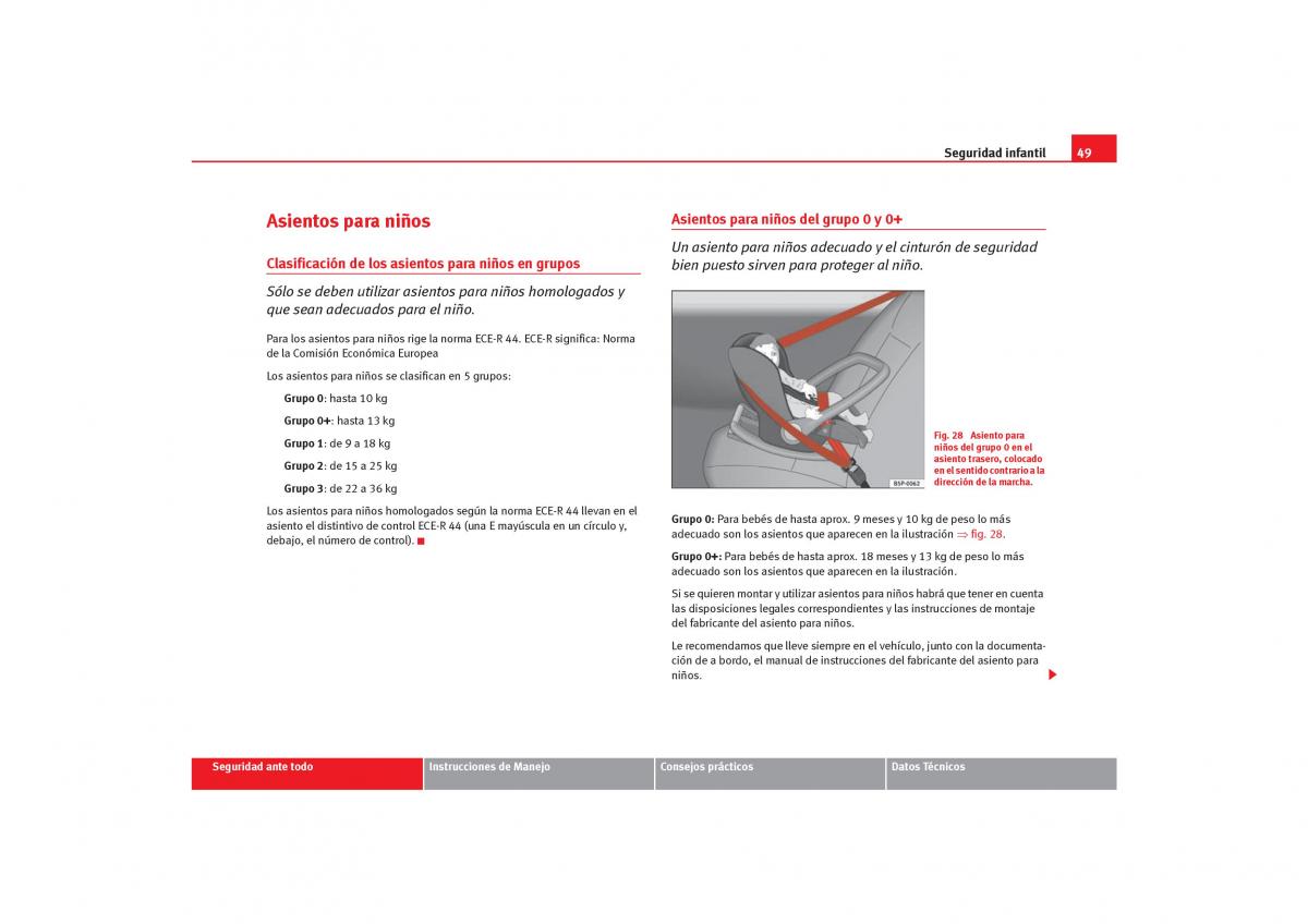 Seat Toledo III 3 manual del propietario / page 51