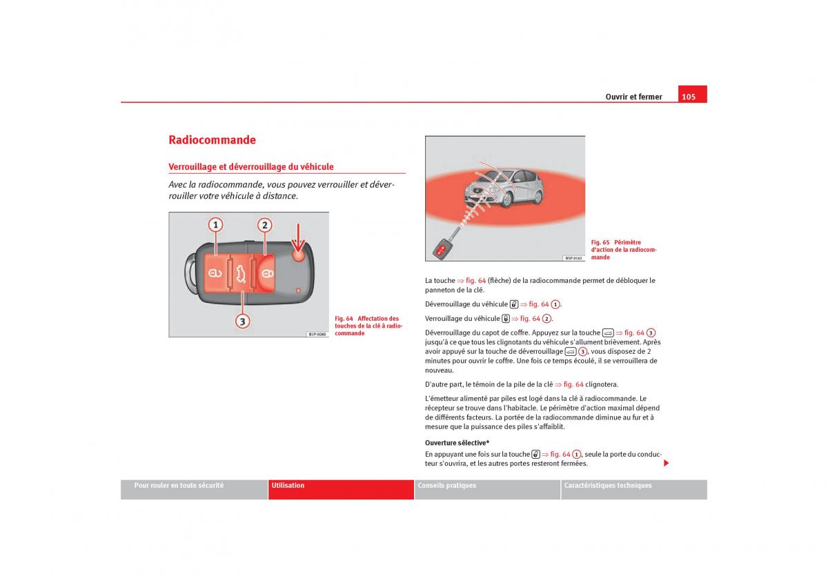 Seat Toledo III 3 manuel du proprietaire / page 107