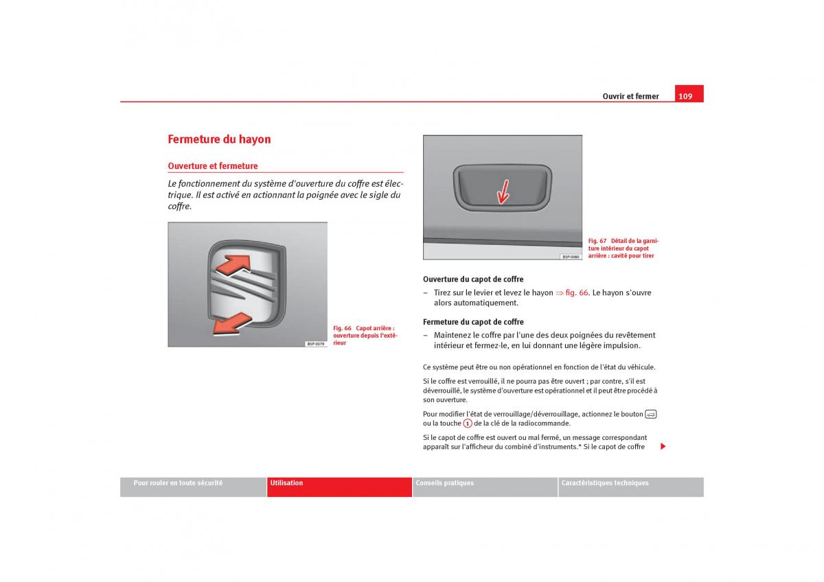 Seat Toledo III 3 manuel du proprietaire / page 111