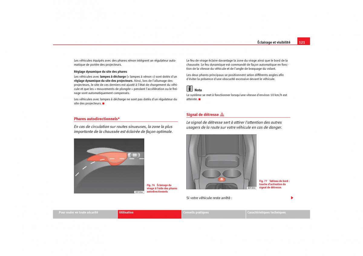 Seat Toledo III 3 manuel du proprietaire / page 123