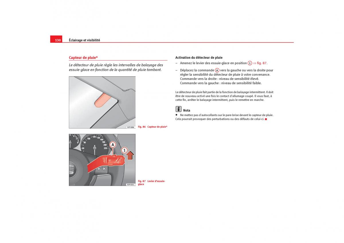 Seat Toledo III 3 manuel du proprietaire / page 132