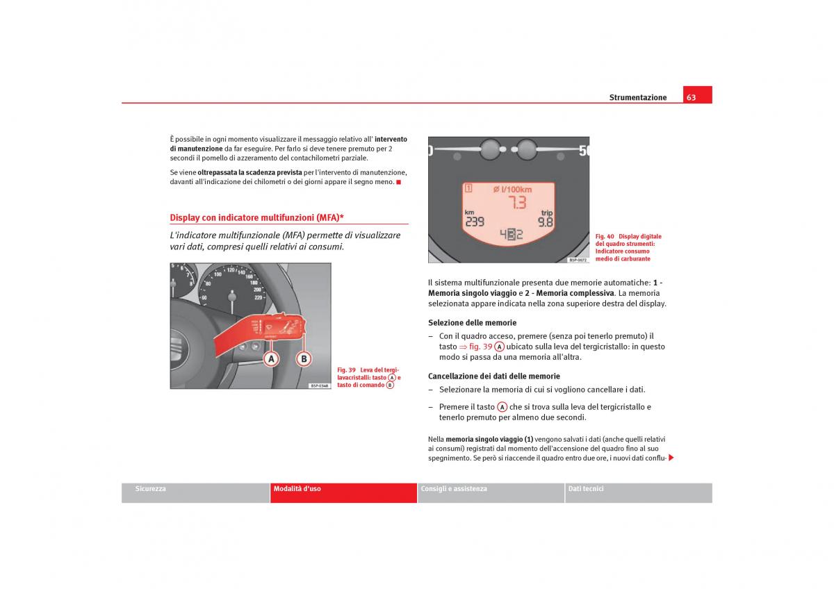 Seat Toledo III 3 manuale del proprietario / page 65