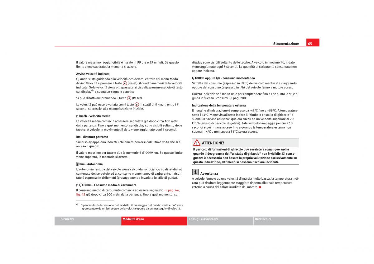 Seat Toledo III 3 manuale del proprietario / page 67