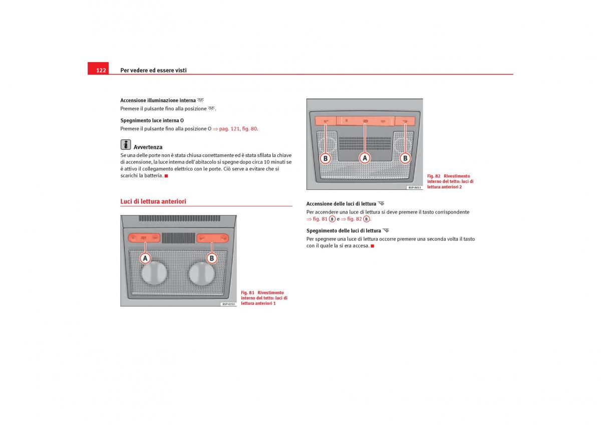 Seat Toledo III 3 manuale del proprietario / page 124