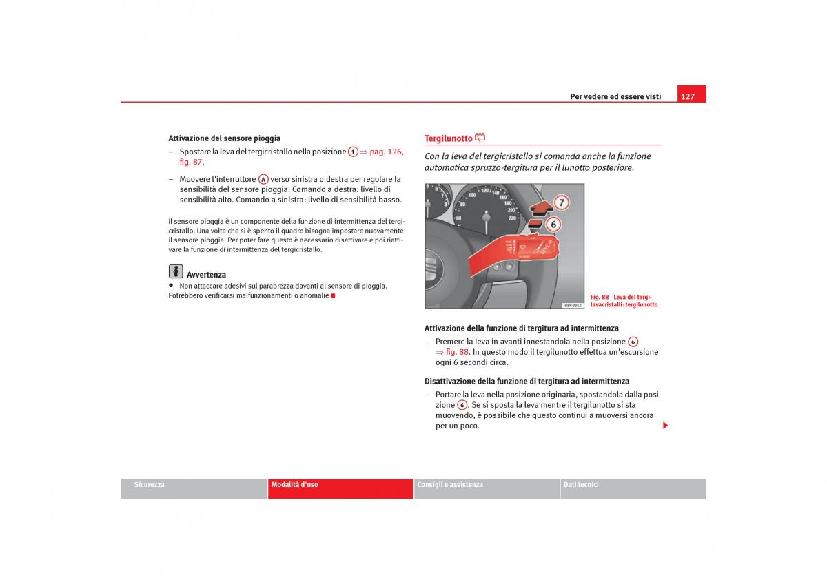 Seat Toledo III 3 manuale del proprietario / page 129