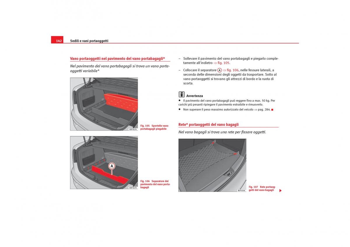 Seat Toledo III 3 manuale del proprietario / page 144