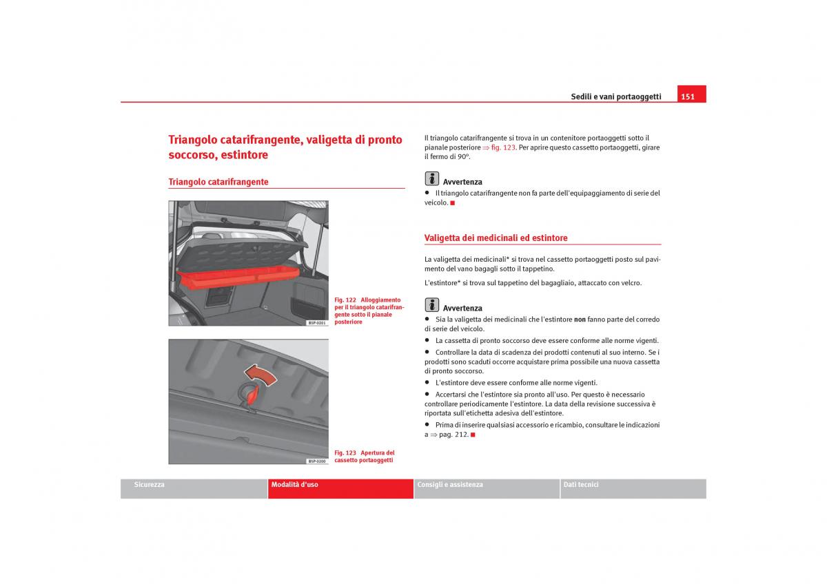 Seat Toledo III 3 manuale del proprietario / page 153