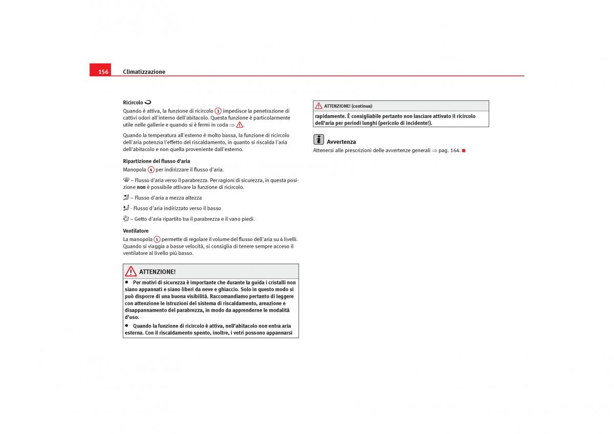 Seat Toledo III 3 manuale del proprietario / page 158