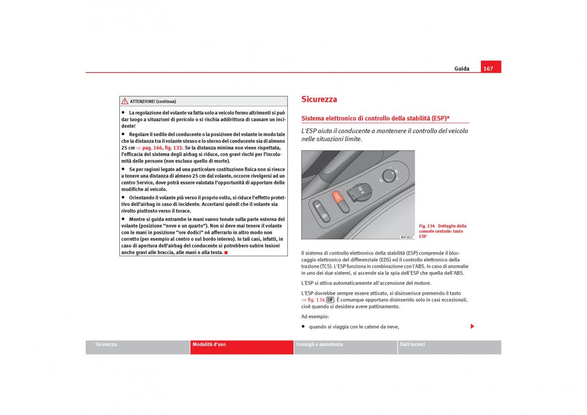 Seat Toledo III 3 manuale del proprietario / page 169