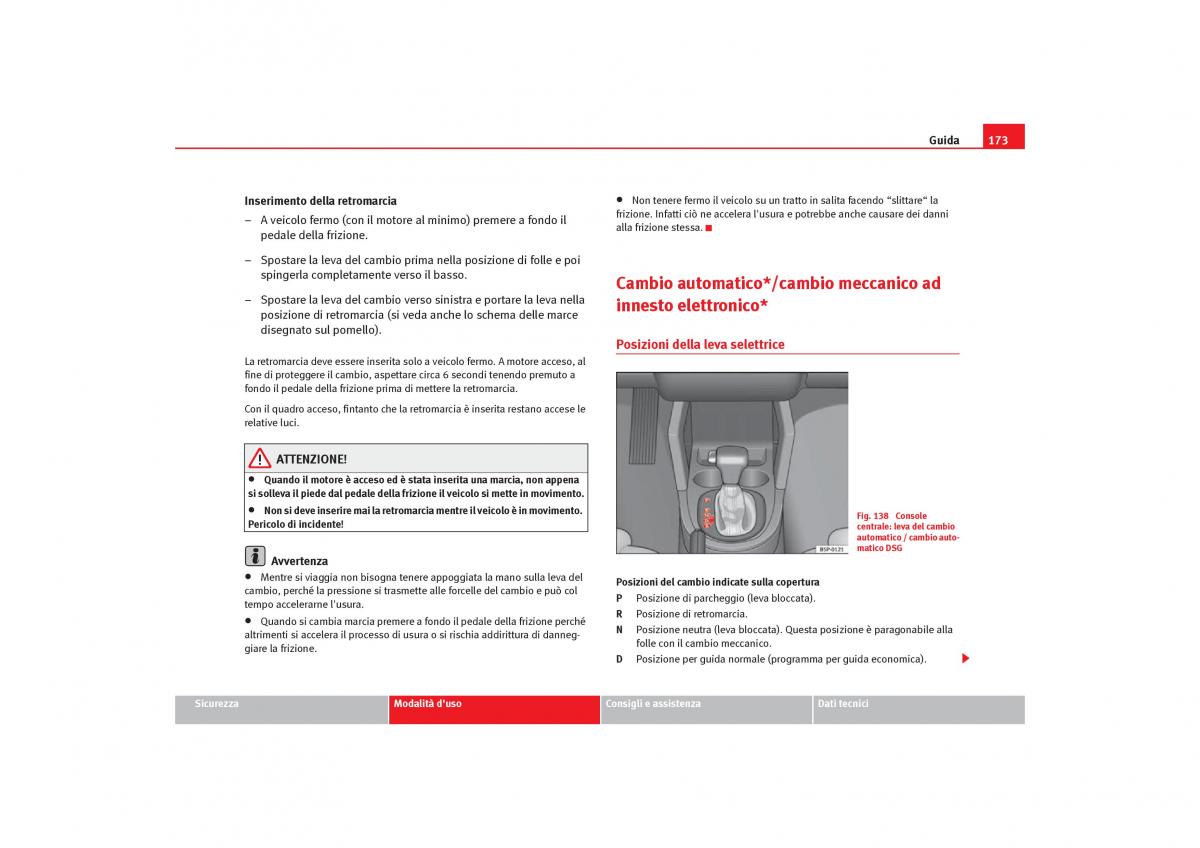 Seat Toledo III 3 manuale del proprietario / page 175