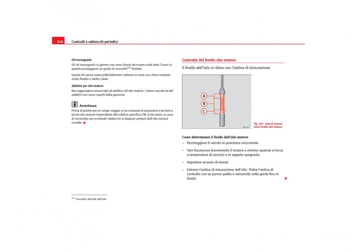 Seat Toledo III 3 manuale del proprietario / page 226