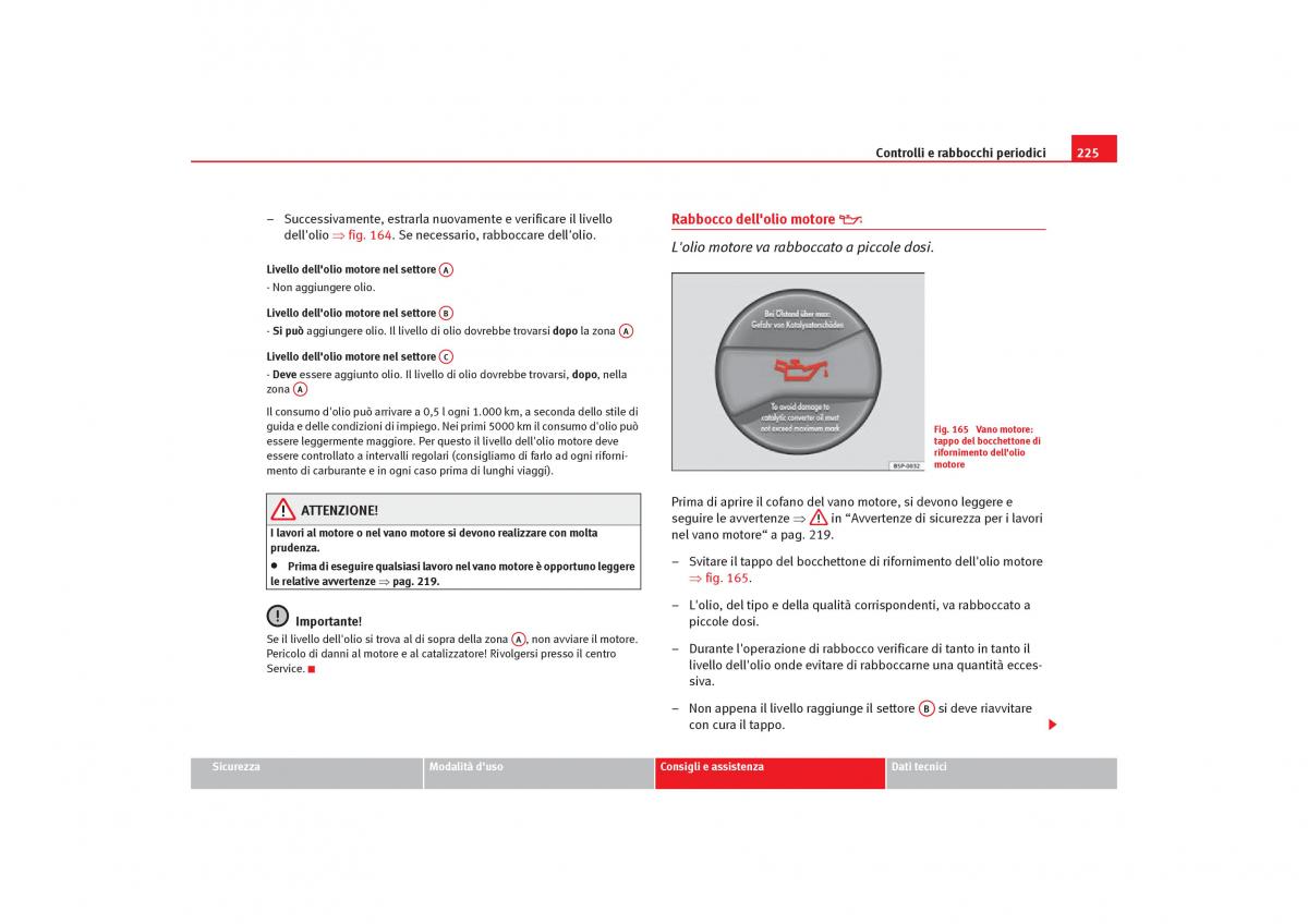 Seat Toledo III 3 manuale del proprietario / page 227