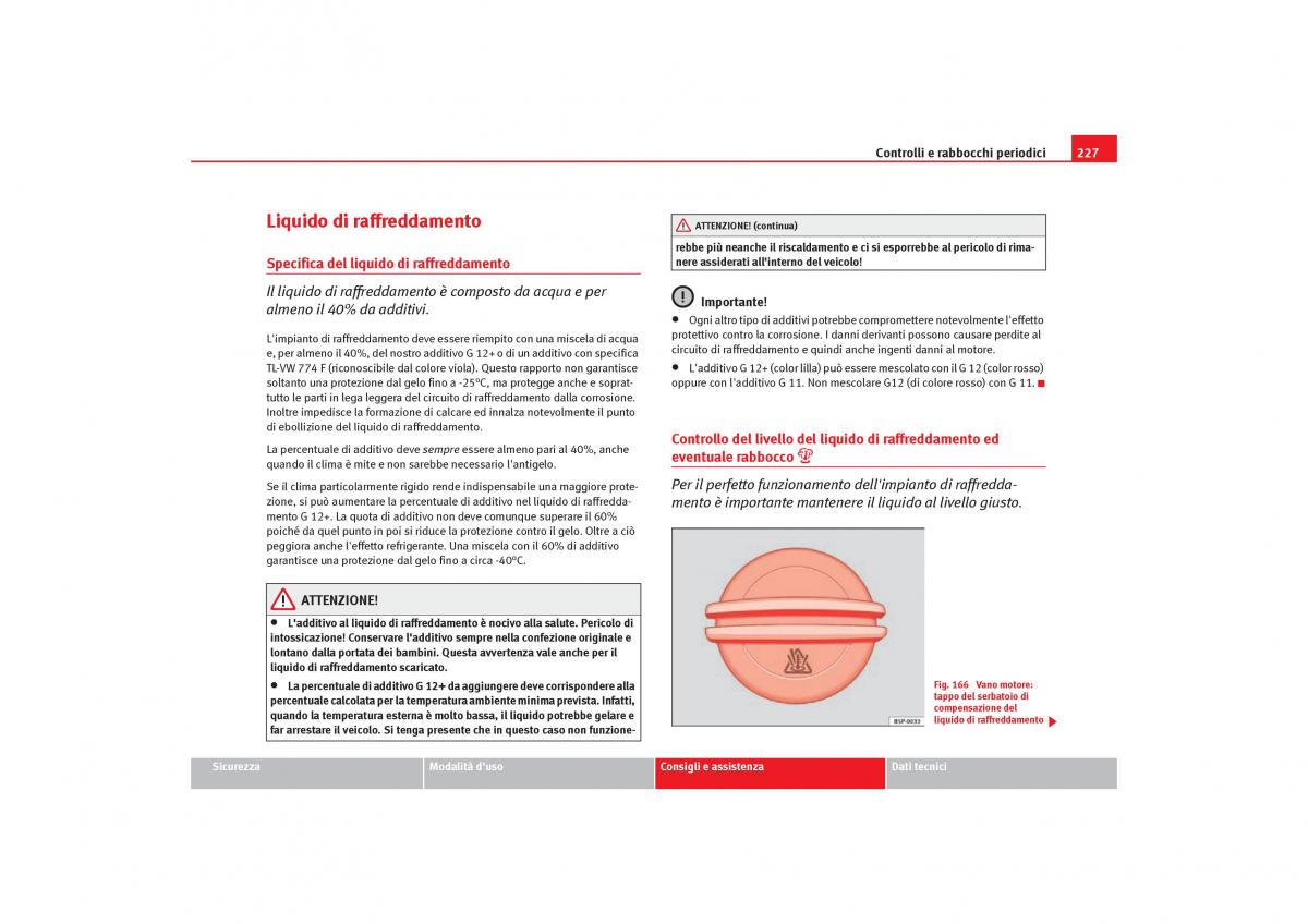 Seat Toledo III 3 manuale del proprietario / page 229