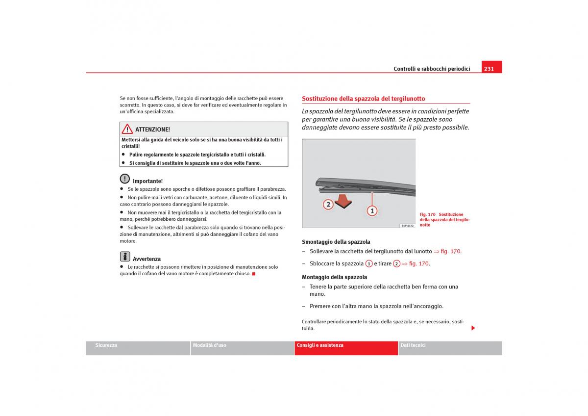 Seat Toledo III 3 manuale del proprietario / page 233