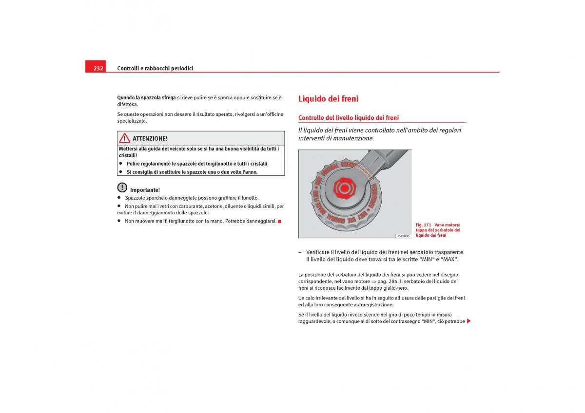 Seat Toledo III 3 manuale del proprietario / page 234