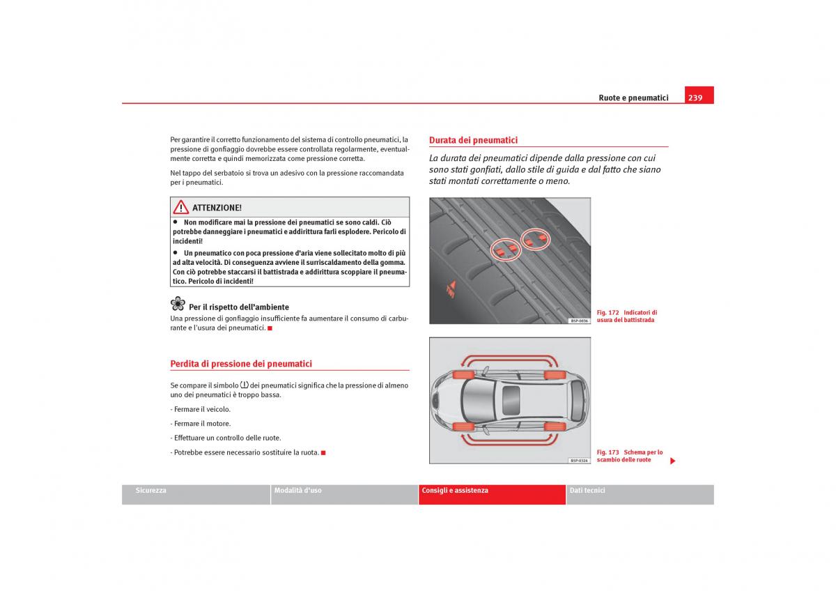 Seat Toledo III 3 manuale del proprietario / page 241