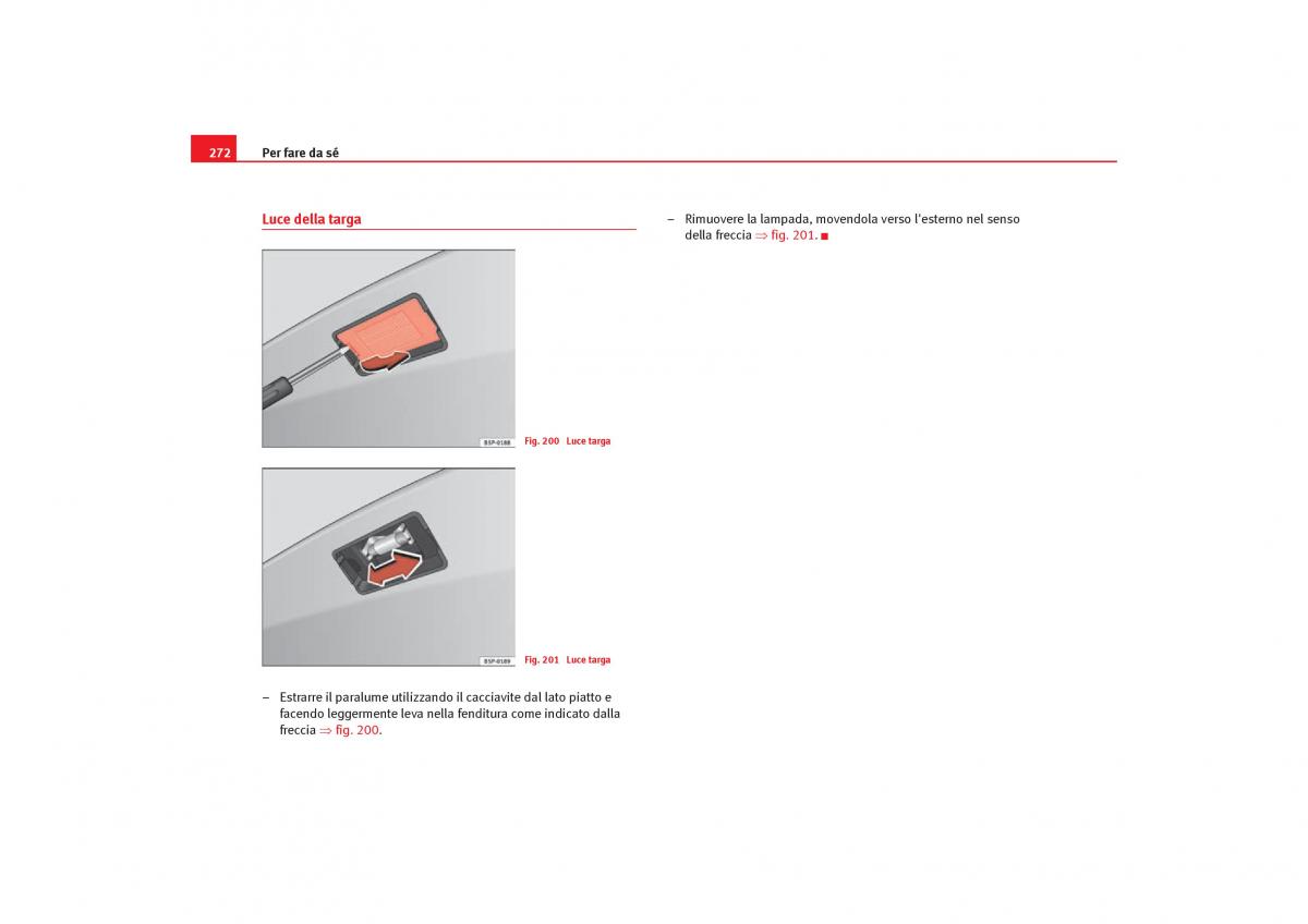 Seat Toledo III 3 manuale del proprietario / page 274