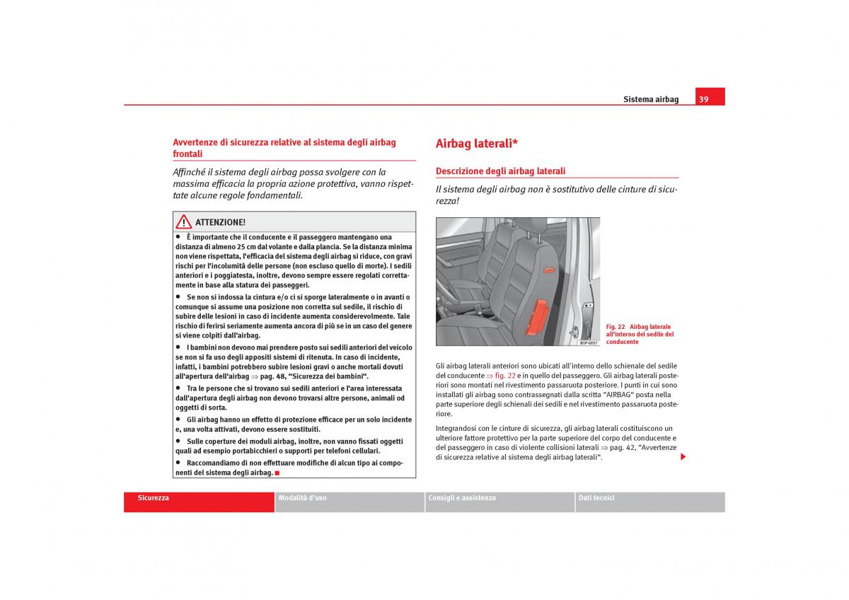 Seat Toledo III 3 manuale del proprietario / page 41